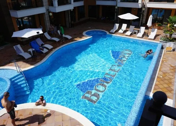 Boulevard Sea Residenz 300 Meter Zum Sandstrand Hotel Slantschew brjag